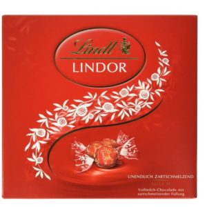 LINDOR Präsent Box 187g für 4,39€ (statt 7,29€)