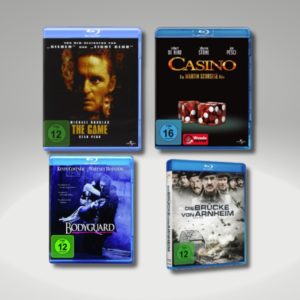 Vier Blu-rays
