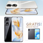Tarif eff. GRATIS 😱 Honor 90 (512GB) inkl. Pad X9 Tablet für 49€ + 13GB Vodafone LTE Allnet für 19,99€/Monat