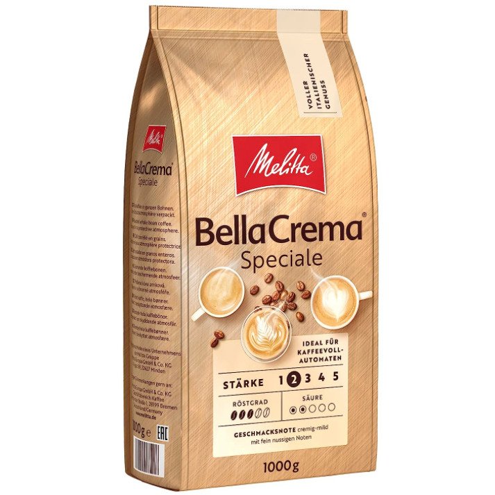 🔥 Melitta BellaCrema Kaffeebohnen 1kg (8,09€) - Sorte: Speciale