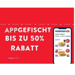 🐟 NORDSEE Coupons: Bis 50% sparen (bis 17.12.2023)