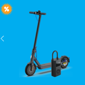 🛴 Xiaomi Mi Electric Scooter 3 für 13€ + elektr. Luftpumpe + 10GB LTE o2 Allnet für mtl. 27,99€ + 0,00€ AP (Blau Allnet XL)