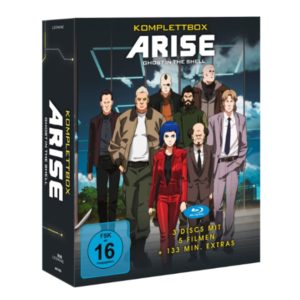 💿 Arise: Ghost in the Shell Komplettbox Blu-ray für 29,97€ (statt 53€)