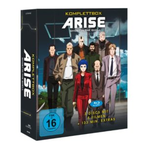 💿 Arise: Ghost in the Shell Komplettbox Blu-ray für 43,66€ (statt 116€)
