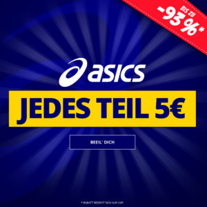 🤯 Asics Sale bei SportSpar: alle ausgewählten Artikel nur 5€