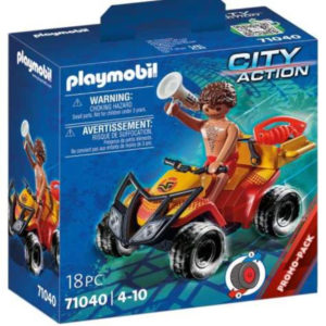 PLAYMOBIL City Action 71040 Rettungsschwimmer-Quad mit Rückziehmotor Set für 3,39€ (statt 7,50€)