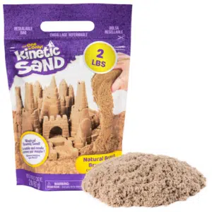 Thumbnail Kinetic Sand Schimmersand braun oder grün 907 g für 6,49€ (statt 11€)