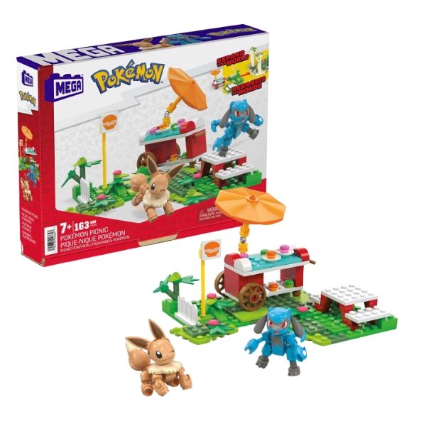 MEGA Construx HDL80 - Pokémon Picknick Abenteuer-Bauset für 16,49€ (statt 20€)