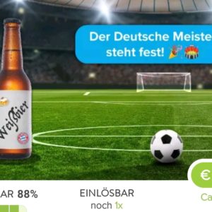 50 ct Cashback auf Weißbier mit der Marktguru App