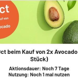 Avocado 50 ct günstiger :)
