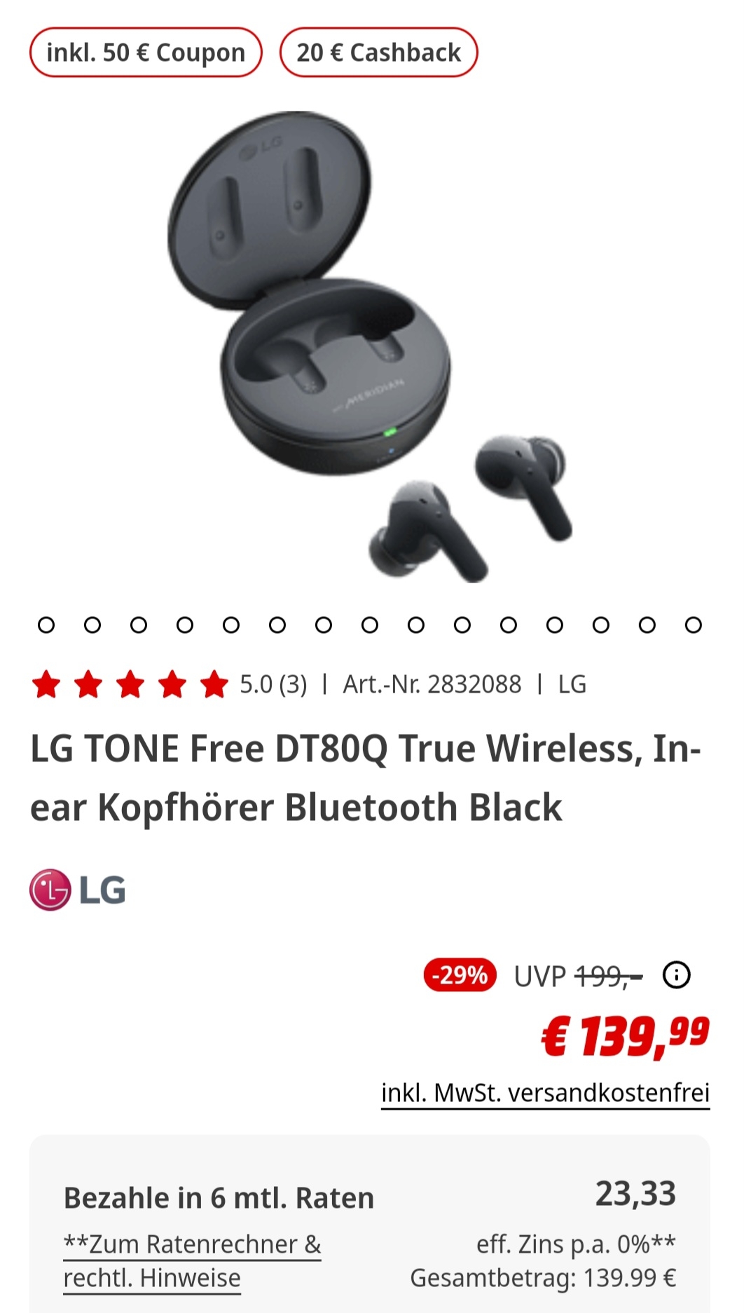 Lg tone 2025 free media markt
