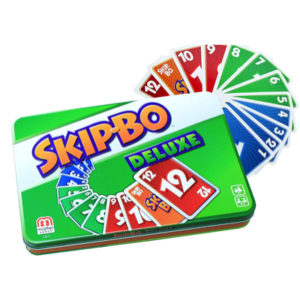 Skip-Bo Deluxe in hochwertiger Metallbox