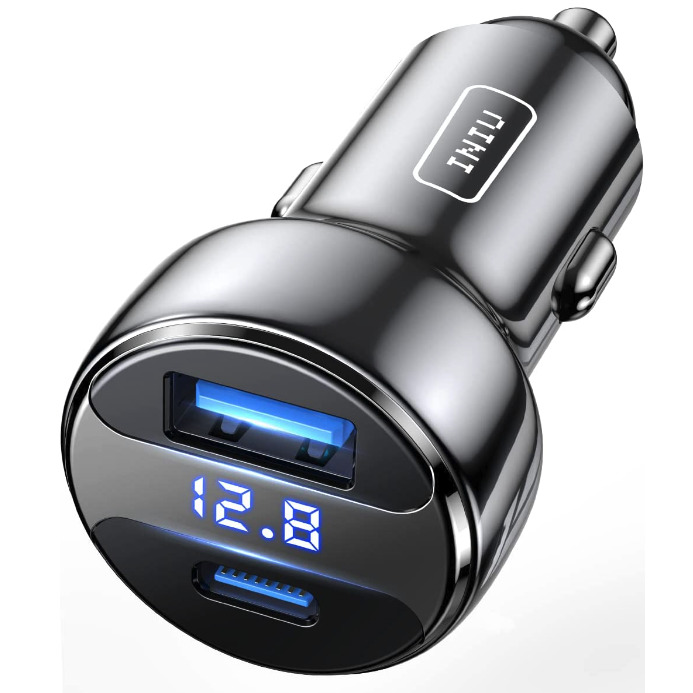 Thumbnail No-Brainer! 🤑 Nur noch 4,49€ (statt 11€)! 🚀 INIU 66W USB-C KFZ-Ladegerät mit 2 Ports