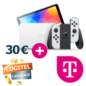 🎮 Telekom Magenta Zuhause M für eff. 37,20€/Monat + Nintendo Switch OLED für 1€ + 30€ Cashback