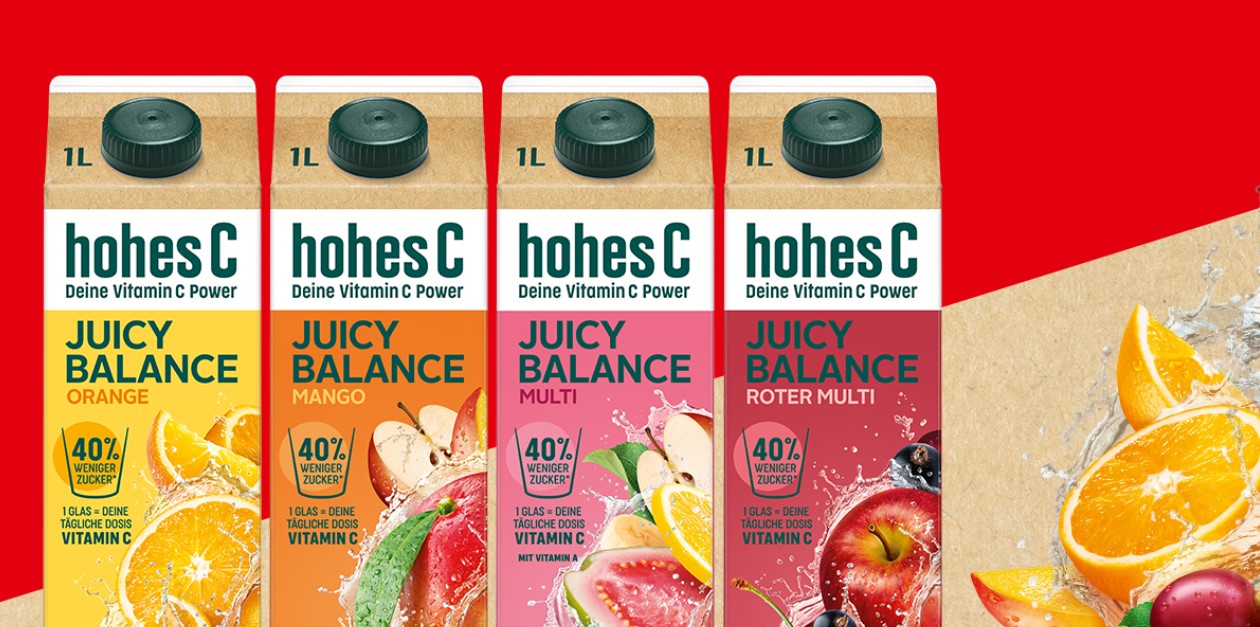 hohes C Juicy Balance gratis testen bis 31.7.2023 (GZG)