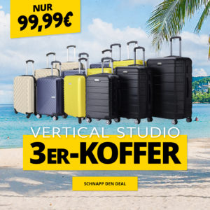 🧳 3er-Koffer-Set bei SportSpar für nur 69,23€ (mit NL-Gutschein für 64,23€)
