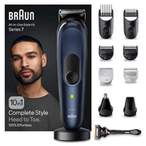 Braun All-In-One Bartpflege Bodygroomer Set, 10-in-1 Barttrimmer für 49,99€ (statt 67€)