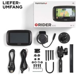 🏍️🗺️ TomTom Motorrad Navi Rider 500 für 275€ (statt 312€)