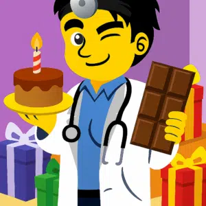 Doc mit Geschenk