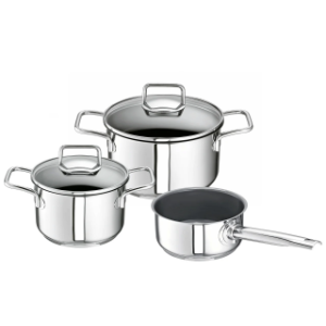 3-tlg. Topfset Schulte-Ufer Eco Power (für alle Herdarten inkl. Induktion) für 65,95€ (statt 106€)