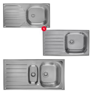Schock Edelstahlspülen ab 19,99€ - 3 verschiedene Modelle