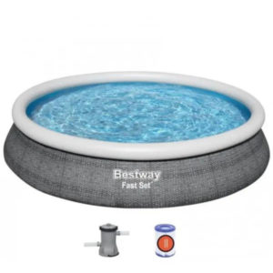 Bestway Pool, 4,57 m x 84 cm, mit Filterpumpe für 69,98€ (statt 96€)