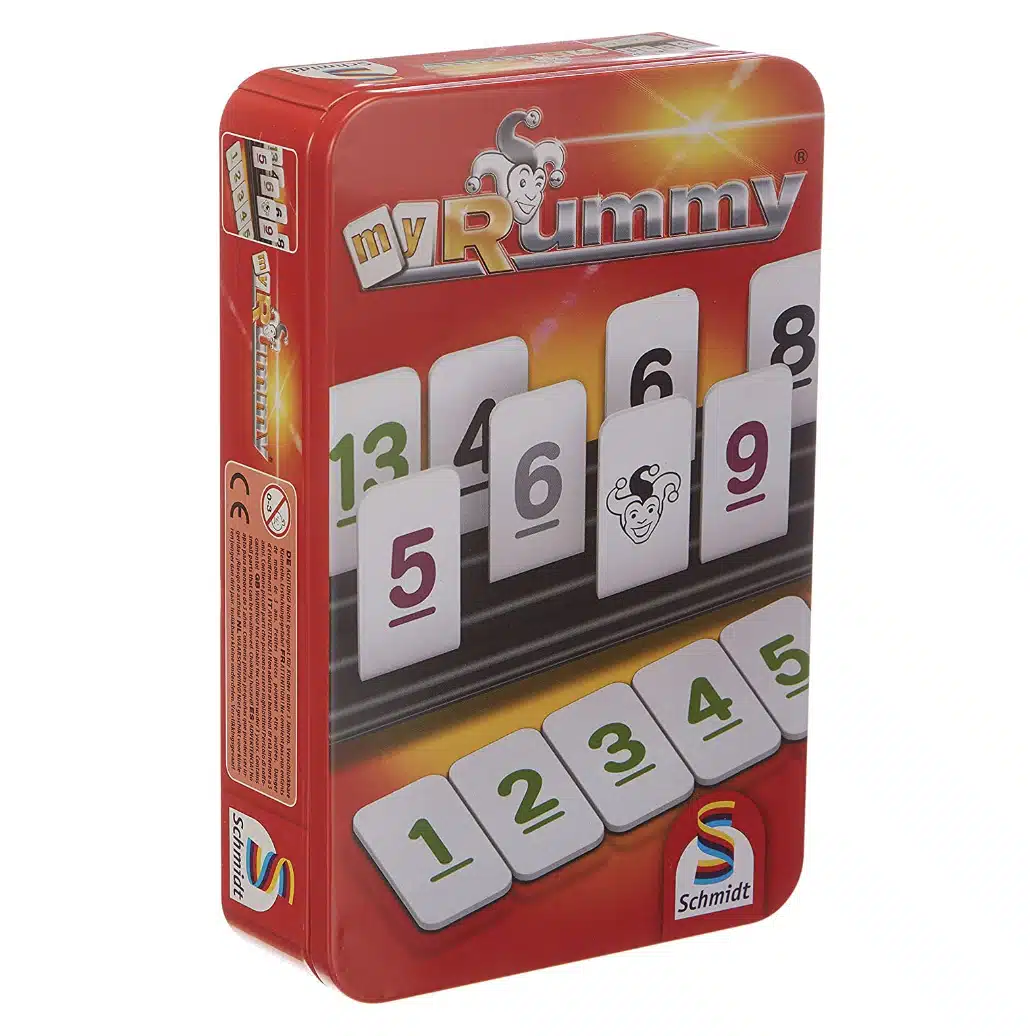 Schmidt Spiele MyRummy Travel – Reiseversion Des Klassikers, Mit Aufbewahrungsbox