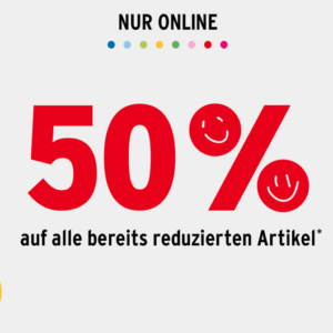❤️ Ernsting's Family: 50% Rabatt auf alle Sale Artikel