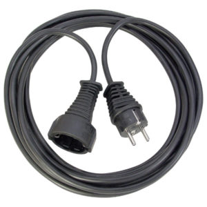 🔌 5m Brennenstuhl Qualitäts-Kunststoff-Verlängerungskabel mit Schutzkontakt-Stecker und -Kupplung ab 7,99€