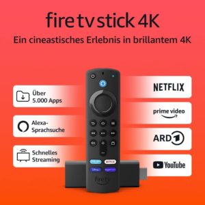 Letzte Chance auf besten Preis ever! 📺 Amazon Fire TV Stick 4K für 21,99€ (statt 43€) - mit TV-Steuerungstasten