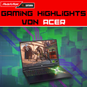 🖥️ Gaming Highlights von Acer: verschiedene Notebooks, Desktops &amp; Monitore im Angebot