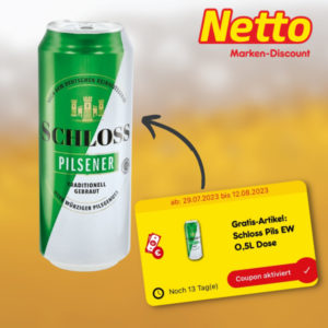 Gratis Bier bei Netto
