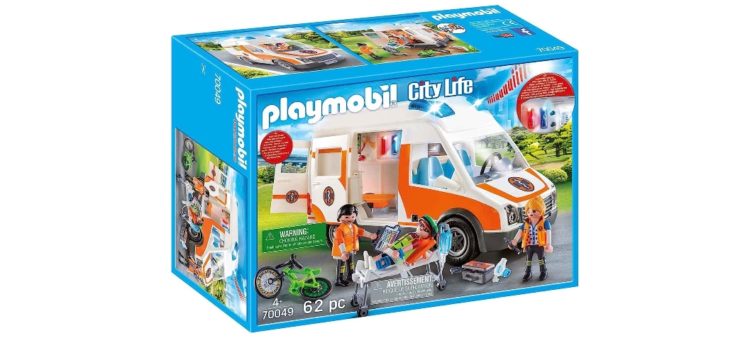 Playmobil City Life Rettungswagen mit Licht & Sound