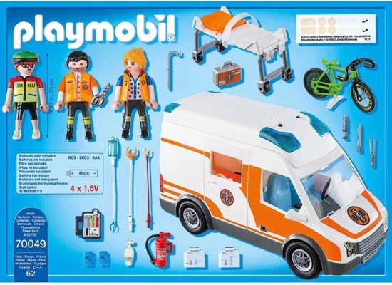Playmobil City Life Rettungswagen mit Licht & Sound