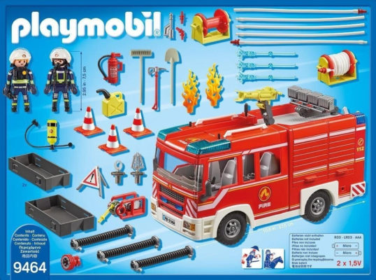 Playmobil Feuerwehr-Rüstfahrzeug mit Licht & Sound