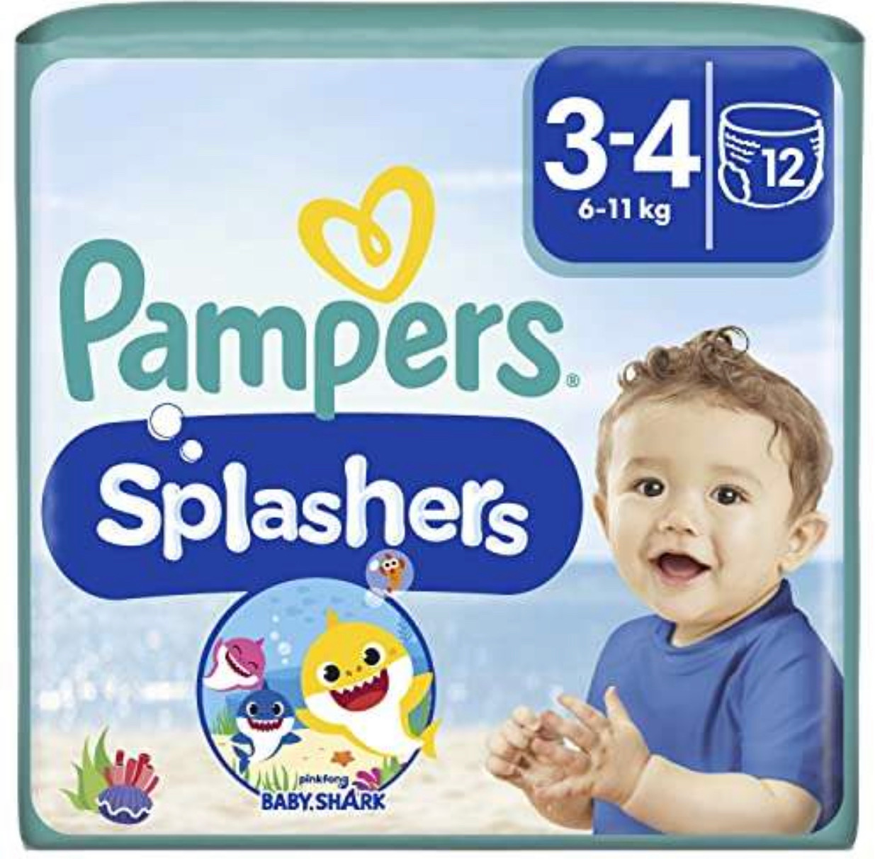 Pampers Baby Windeln Schwimmwindel 8x12 F r 6 95 statt 20 