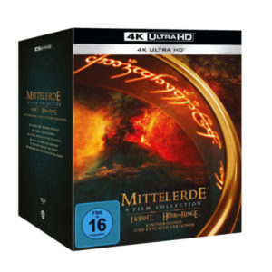 💿 Mittelerde 6-Film Collection - 4K UHD/15 Blu-ray für 79,87€ (statt 112€)