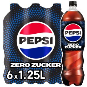 Pepsi Zero Zucker 6er Pack für 6,29€ inkl. Pfand