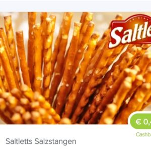 40 ct Cashback auf Saltletts Salzstangen von Marktguru