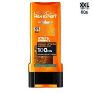 L'ORÉAL PARIS MEN EXPERT Duschgel Hydra Energy ✔️ 2x 400 ml für 4,24€ ✔️