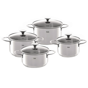 4-tlg. Topfset Fissler Copenhagen (induktionsgeeignet) für 116,95€ (statt 197€)