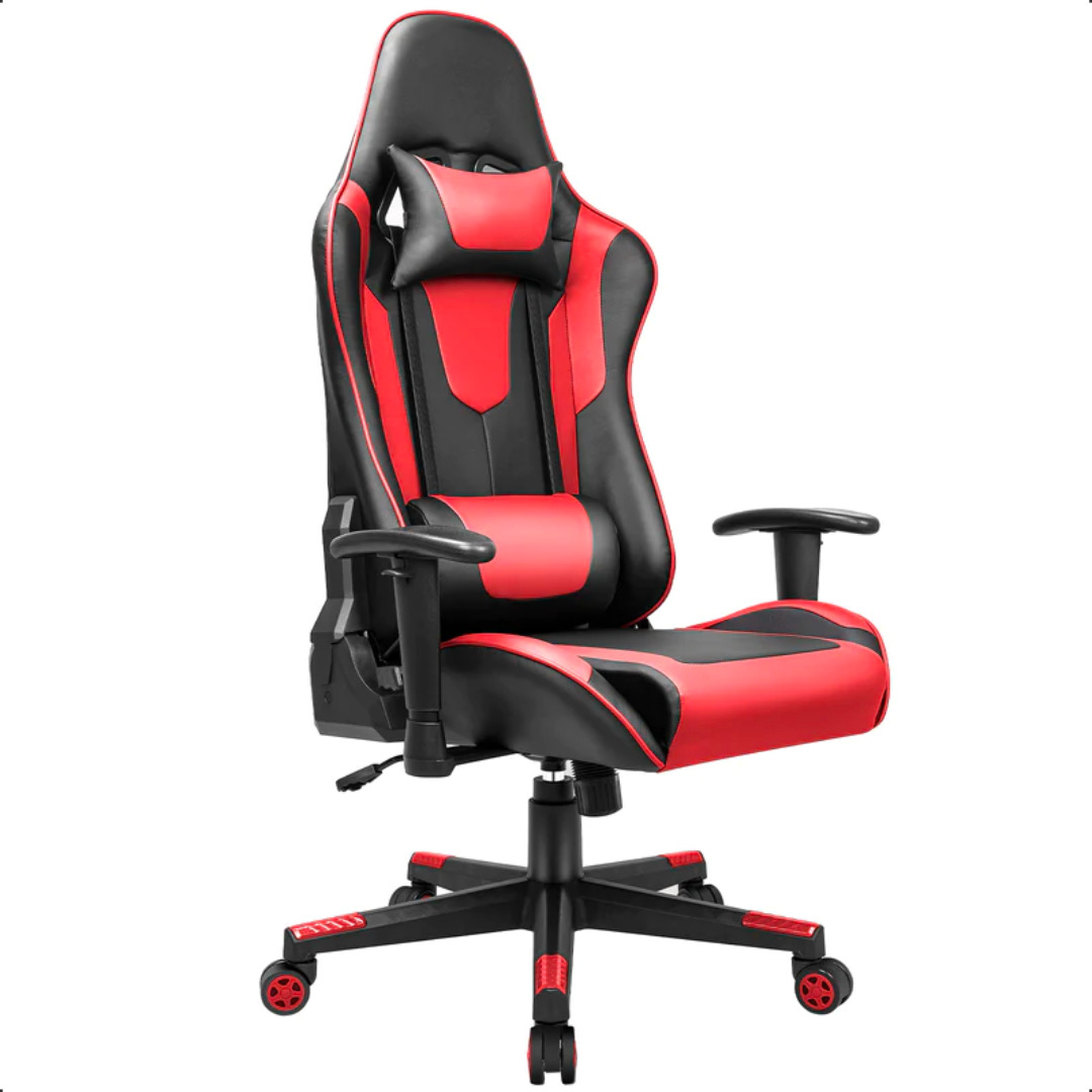 🎮 Ergofino Gaming-Stuhl für 159€ (statt 209€) 😌 inkl. verstellbarer  Kopfstütze und einem Lendenkissen