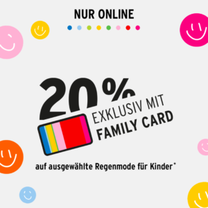 🌧 20% Rabatt auf Regenmode für Kinder