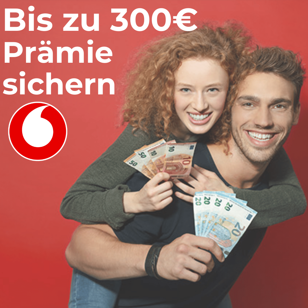 KwK möglich 💵 Vodafone GigaZuhause Cable empfehlen und bis zu 300€ Prämie kassieren (kein bestehender Vodafone-Tarif nötig!) 