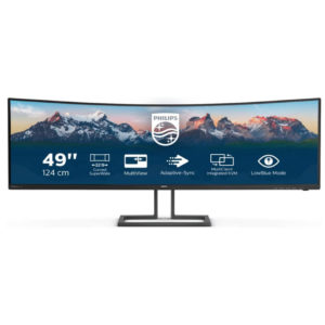 🖥 PHILIPS 498P9Z - 49 Zoll DQHD Curved Monitor für 705€ (statt 949€)