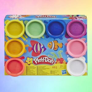 🌈 Play-Doh Regenbogen 8er Pack für 4,73€ (statt 11€)👉 59 Cent pro Dose