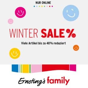 ❤️ Ernsting's Family: bis zu 40% Sale