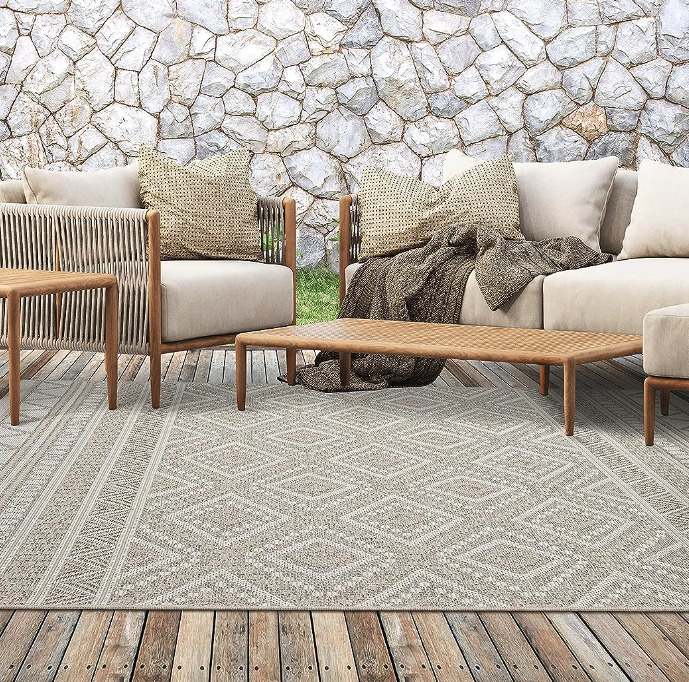 the carpet - robuster Teppich 140 x 200 cm für 29,99€