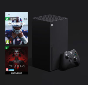 Xbox Series X - Diablo IV Bundle + Madden NFL 24 für 539€ (statt 591€)
