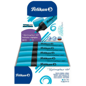 🤑 10x Pelikan Textmarker Signal Leuchtblau, Faltschachtel für 4,84€ (statt 12€)